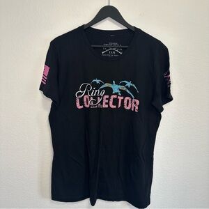 Grunt Style Women’s Black “Ring Collector” T-Shirt – Size XXL